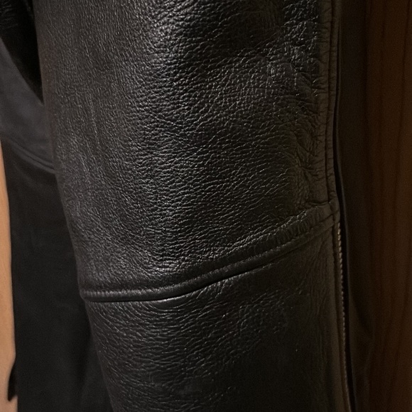 Classic Black leather chaps - Picture 9 of 11
